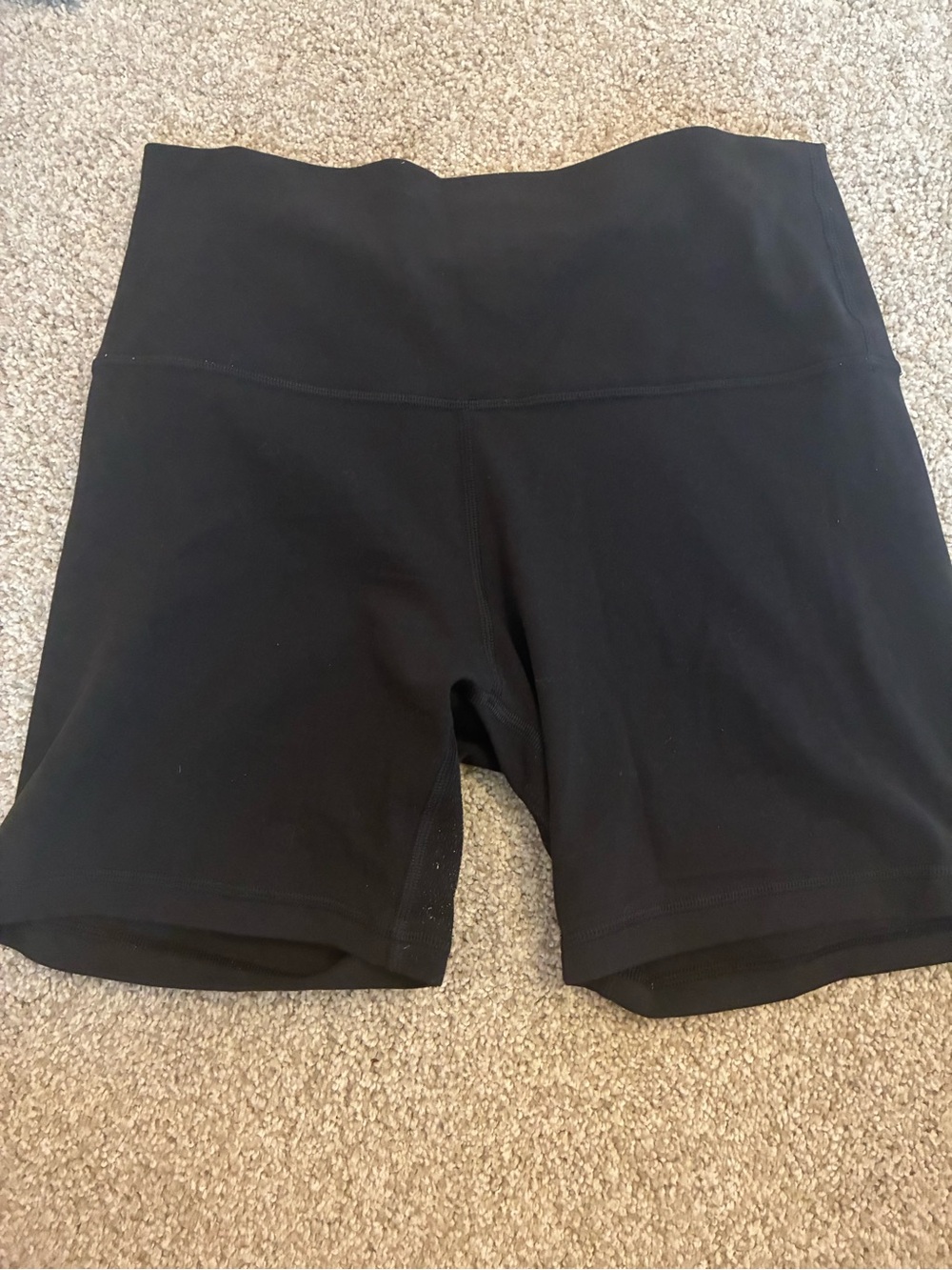 lululemon athletica Black High-Waist Bike Shorts